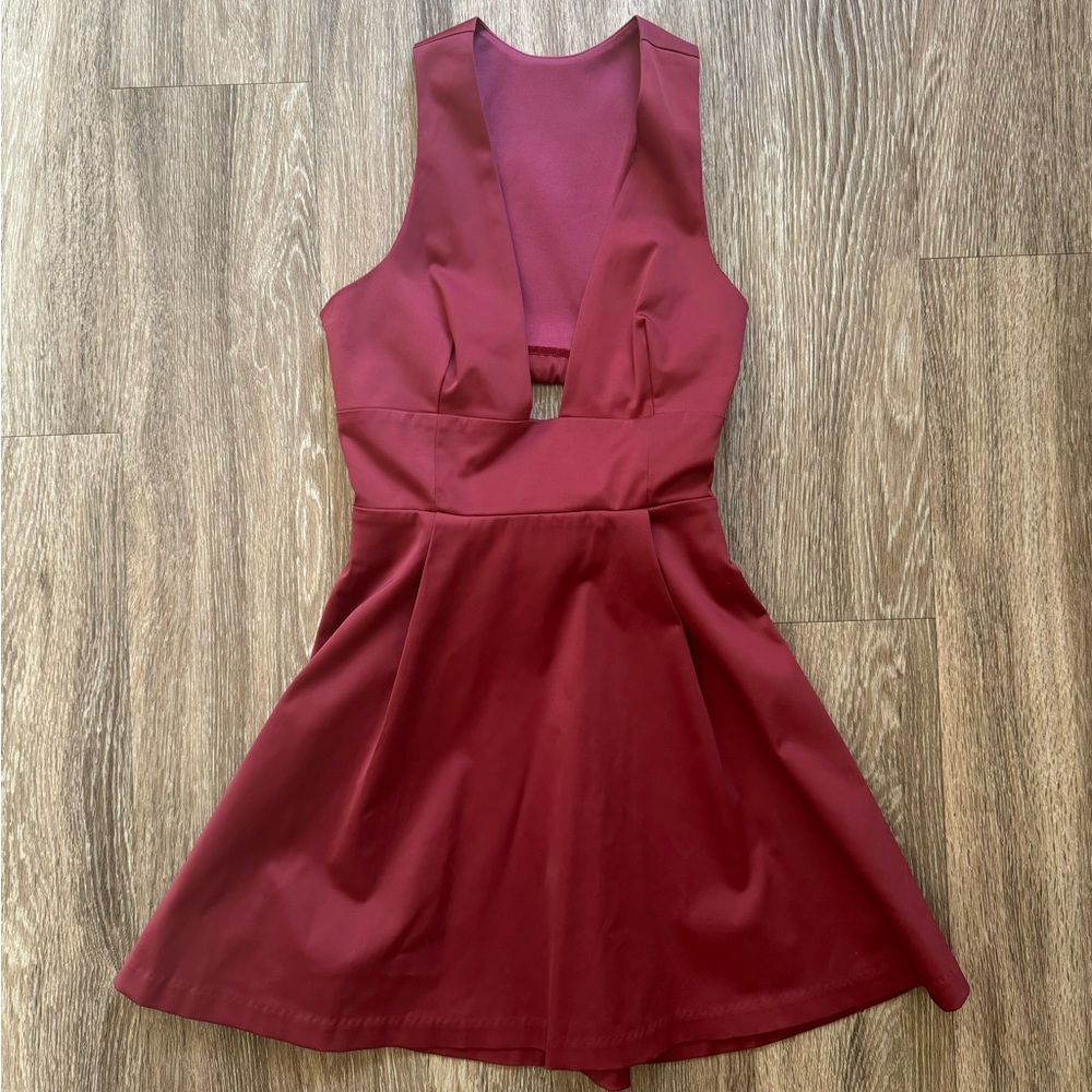 Nasty Gal Red Mini Dress